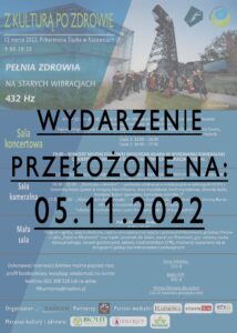 Read more about the article Pełnia Zdrowia “Na Starych Wibracjach” przełożona!