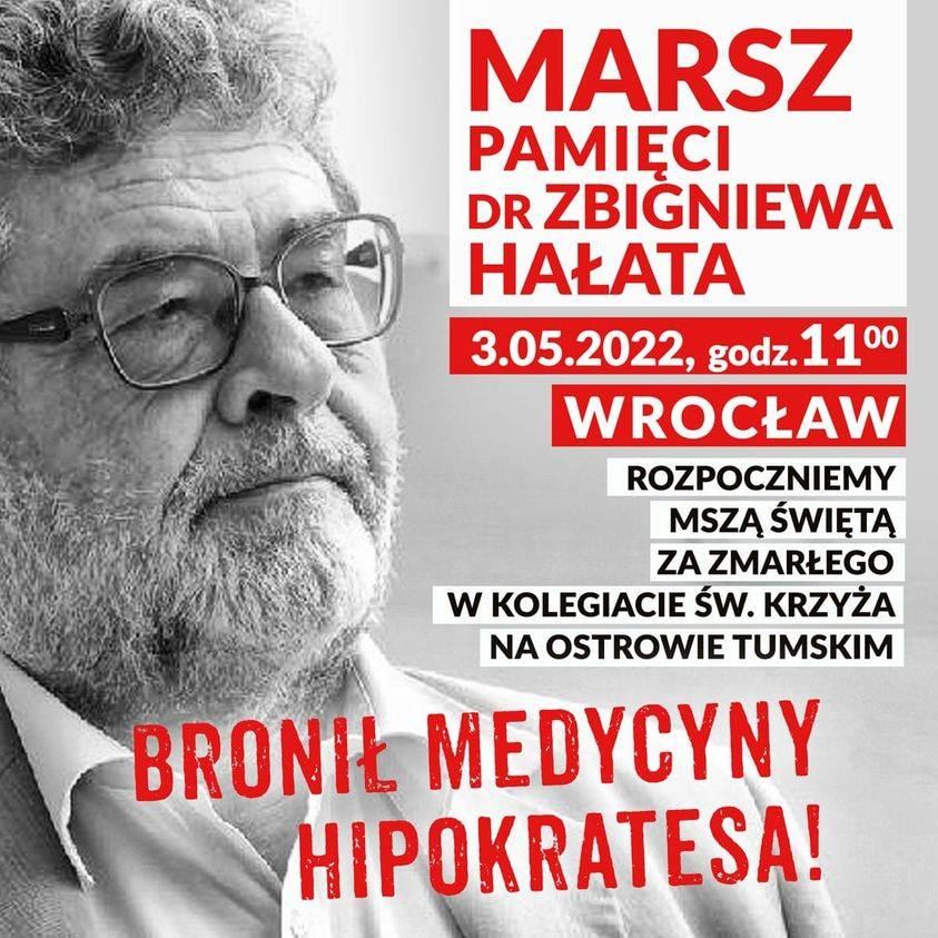Read more about the article Marsz Pamięci dr. Hałata i muzyczne pożegnanie